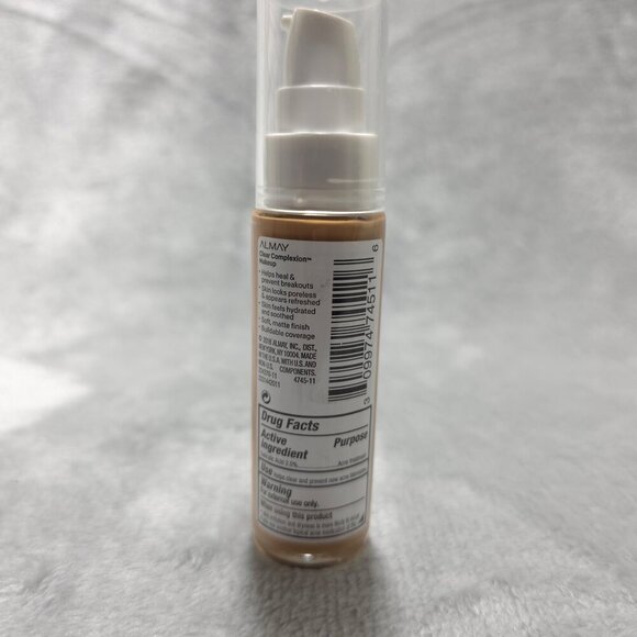 Almay Clear Complexion Make Myself Clear Foundation #710 Natural Tan – Brand New - Picture 3 of 4